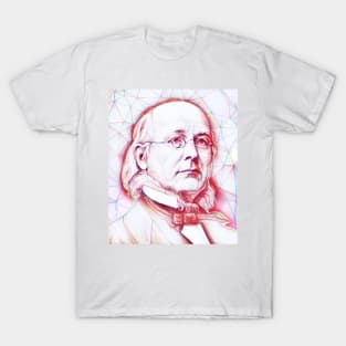 Horace Greeley Portrait | Horace Greeley Artwork T-Shirt